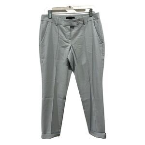Theory light blue pintuck cuffed dress pants Size 8